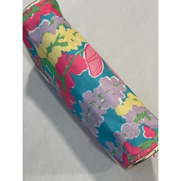 ~ Lilly Pulitzer Makeup Bag Snapdragon Floral Estée Lauder Flower Cosmetics Case - Picture 13 of 14